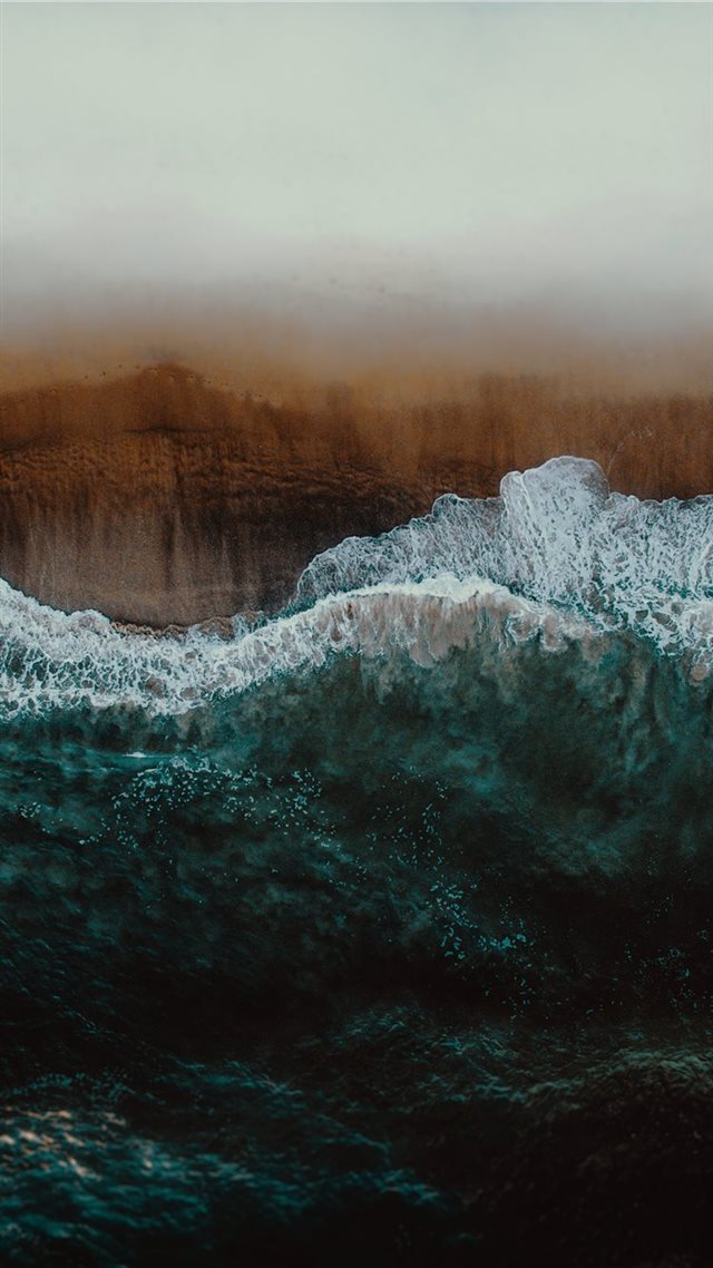 1080x1920 wave of water painting - water iPhone 8 Wallpaper