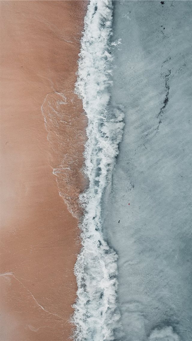 1080x1920 blue and brown seashore painting - mexico iPhone 8 Wallpaper
