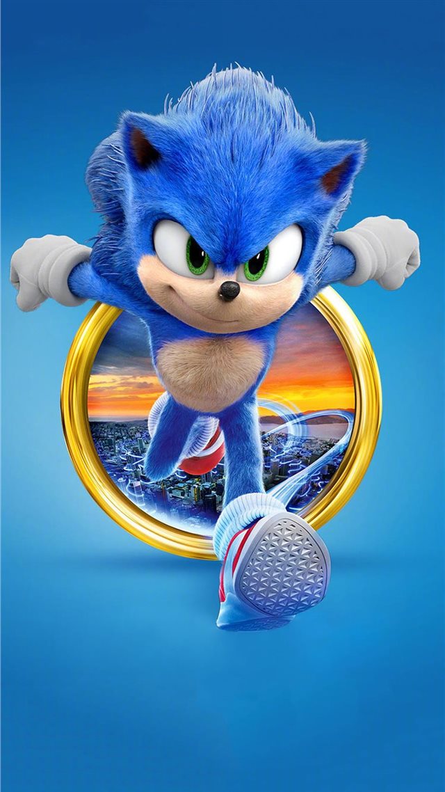 1080x1920 sonic the hedgehog 2020 4k -  iPhone 8 Wallpaper