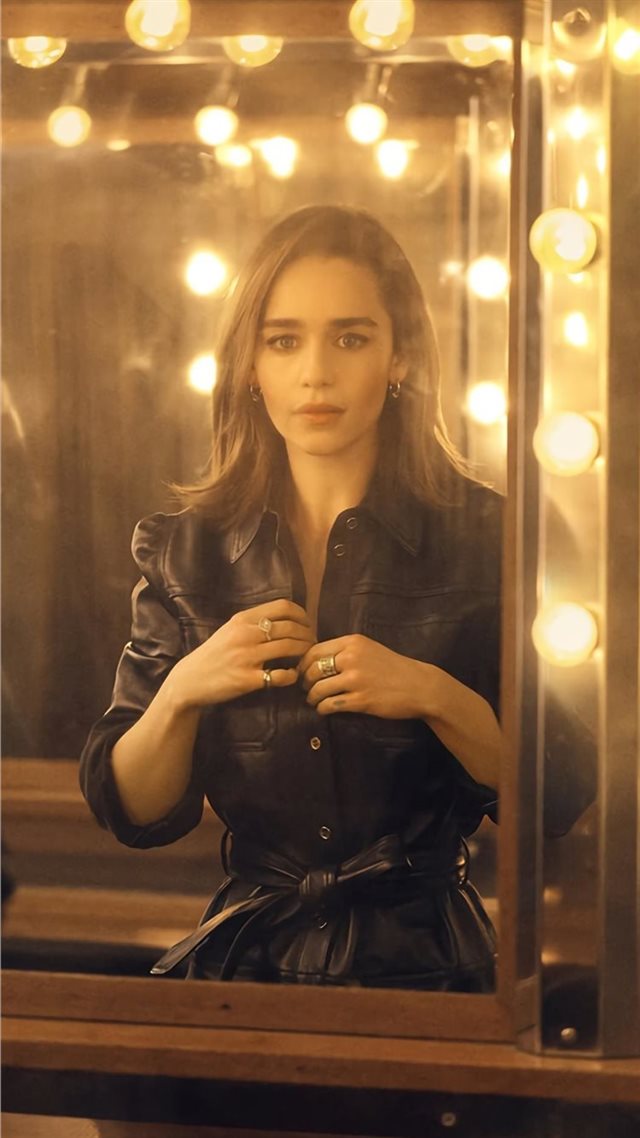 1080x1920 emilia clarke the seagull theater play photoshoot - girls iPhone 8 Wallpaper