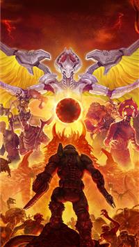 2020 doom eternal 5k wallpaper