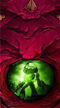 doom eternal slayerclub starship doomers 5k wallpaper