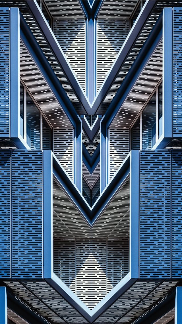 1080x1920 blue architectural design - window iPhone 8 Wallpaper