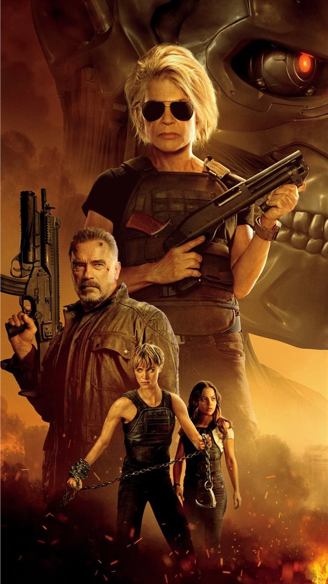1080x1920 terminator dark fate 2020 10k - terminator 6 iPhone 8 Wallpaper