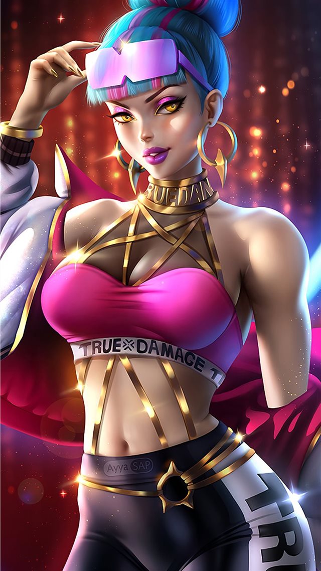 1080x1920 qiyanna league of legends art - anime iPhone 8 Wallpaper
