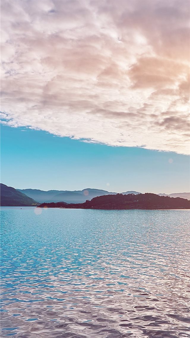 1080x1920 my55 lake mountain summer nature blue healing clou... - trends iPhone 8 Wallpaper