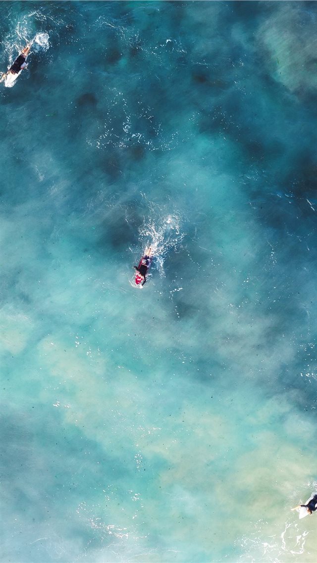 1080x1920 person in blue waters -  iPhone 8 Wallpaper
