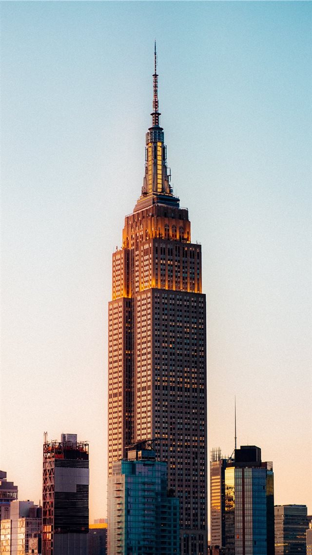 1080x1920 brown and black high rise building - ny iPhone 8 Wallpaper