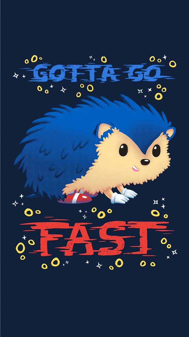 1080x1920 sonic the hedgehog minimal art 4k - sonic the hedgehog iPhone 8 Wallpaper
