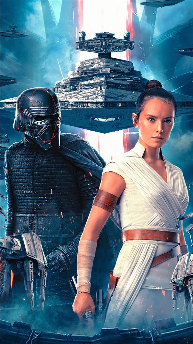 1080x1920 star wars the rise of skywalker poster4k -  iPhone 8 Wallpaper