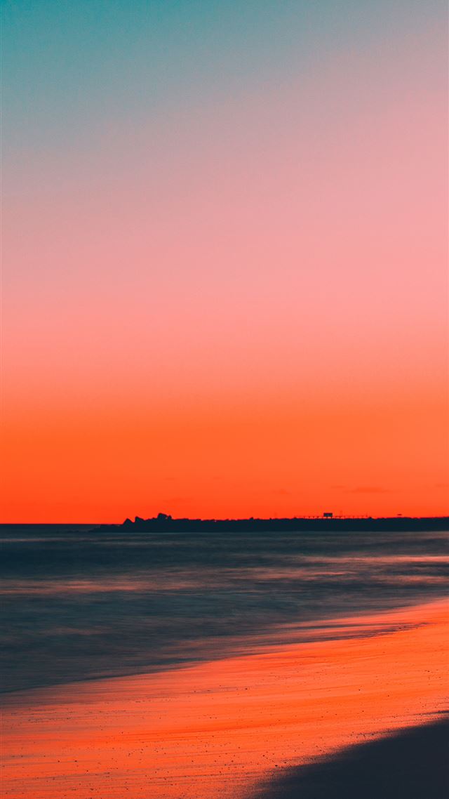1080x1920 Sunset beach -  iPhone 8 Wallpaper