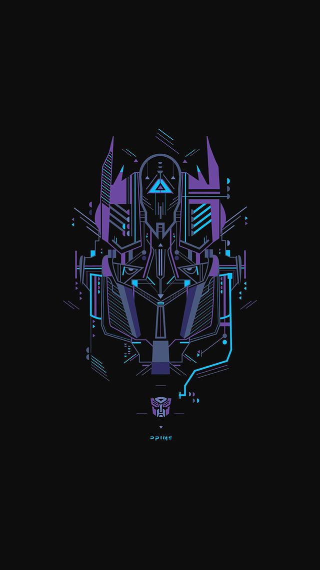 1080x1920 Transformer logo two art illust -  iPhone 8 Wallpaper