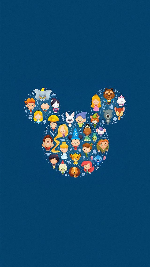 1080x1920 Disney art character cute -  iPhone 8 Wallpaper
