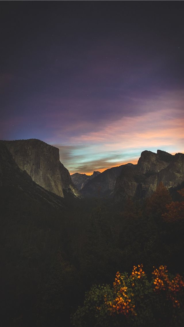 1080x1920 tall mountain in night sky - mountain iPhone 8 Wallpaper