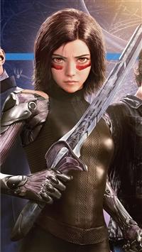 5k alita battle angel 2019 wallpaper