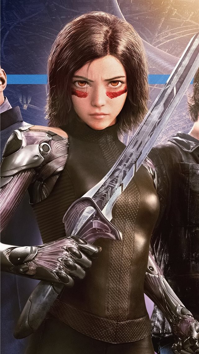 1080x1920 5k alita battle angel 2019 - 5k iPhone 8 Wallpaper