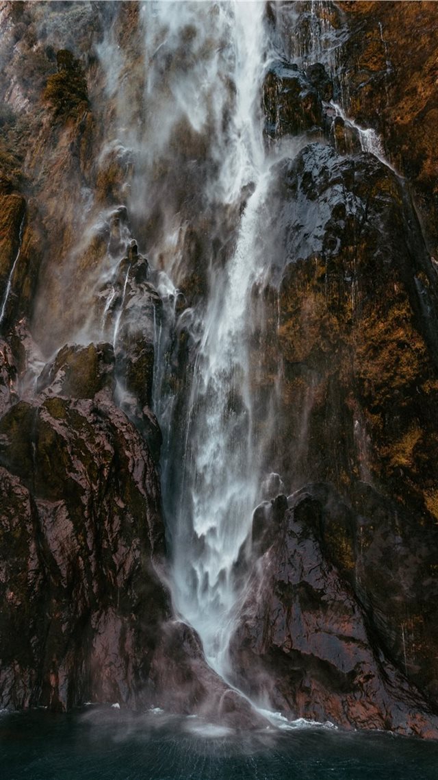 1080x1920 photography of raging waterfalls - art iPhone 8 Wallpaper