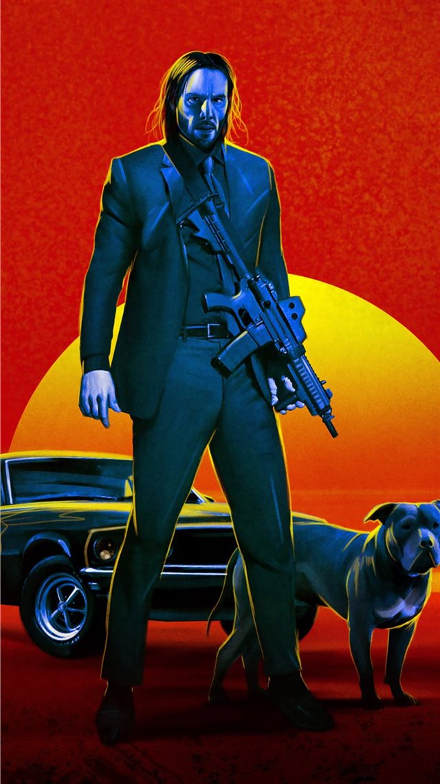 1080x1920 john wick 3 fan poster - poster iPhone 8 Wallpaper