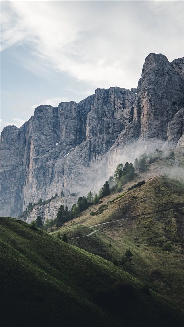 1080x1920 rock formation at daytime - tree iPhone 8 Wallpaper