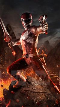 red ranger wallpaper