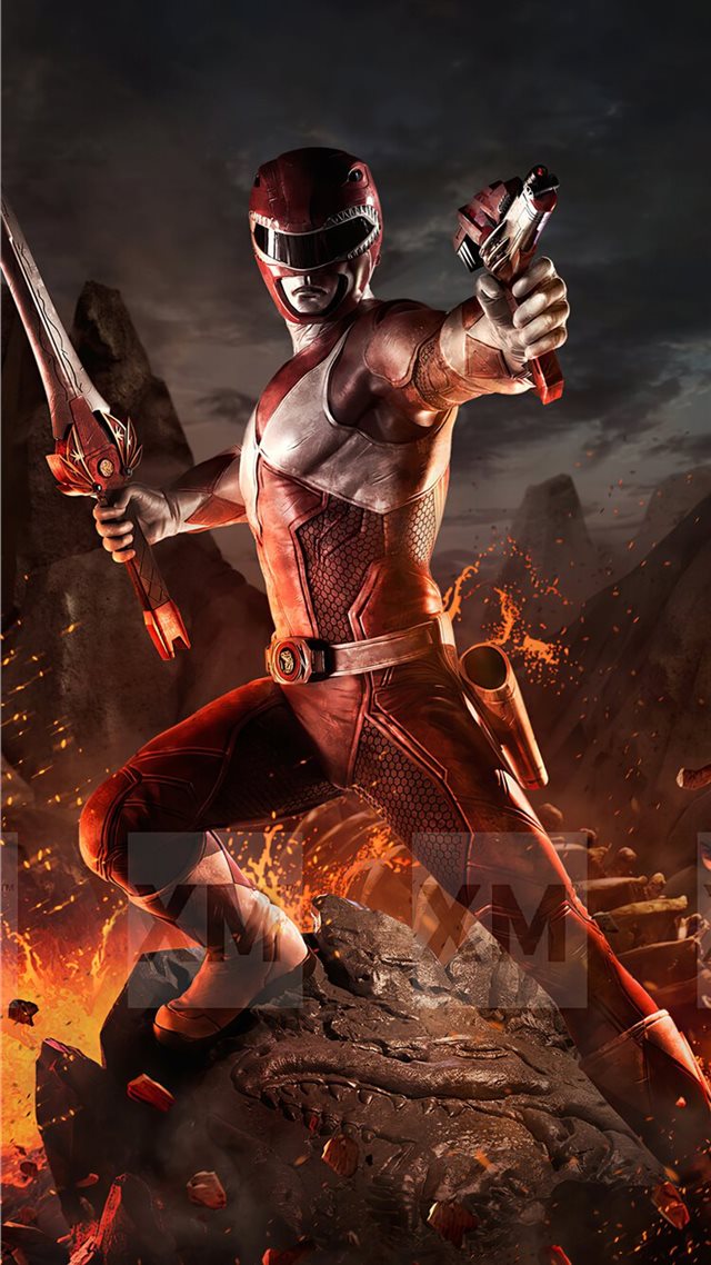1080x1920 red ranger - artstation iPhone 8 Wallpaper