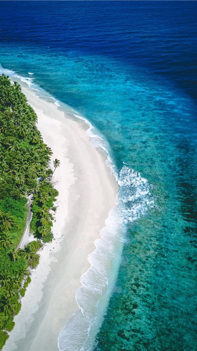 1080x1920 beach and ocean during day - water iPhone 8 Wallpaper