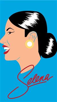 Selena Portrait Poster wallpaper