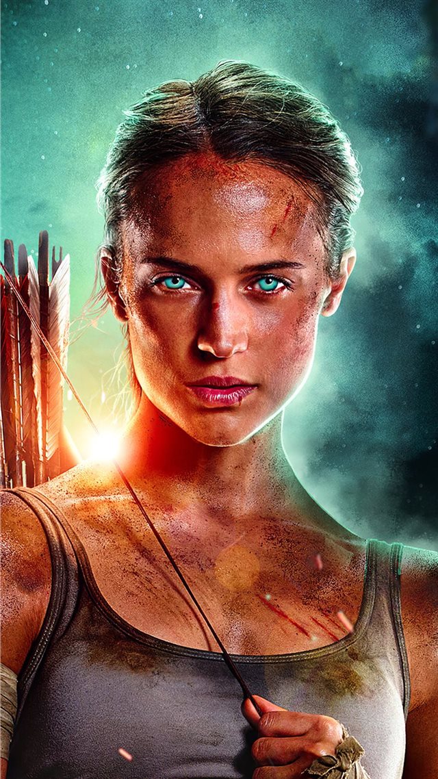 1080x1920 tomb raider lara croft magical eyes 4k - artstation iPhone 8 Wallpaper