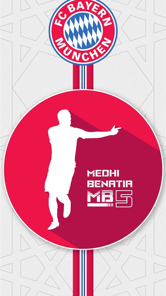 1080x1920 Medhi Benatia Phone fcbayern - germany iPhone 8 Wallpaper