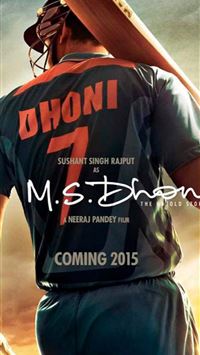 MS Dhoni Untold Story HD Sony Xperia X XZ Z5 wallpaper