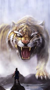 Tiger In The Woods Sony Xperia X XZ Z5 Premium HD ... wallpaper