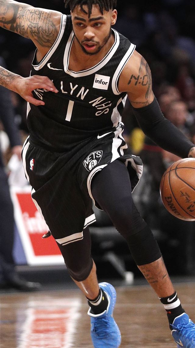 1080x1920 D'angelo Russell Tatuajes D Angelo Russell HD - basketball celebrity iPhone 8 Wallpaper