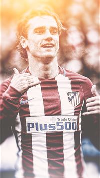 Antoine Griezmann Uhd Antoine Griezmann Fondo De P... wallpaper