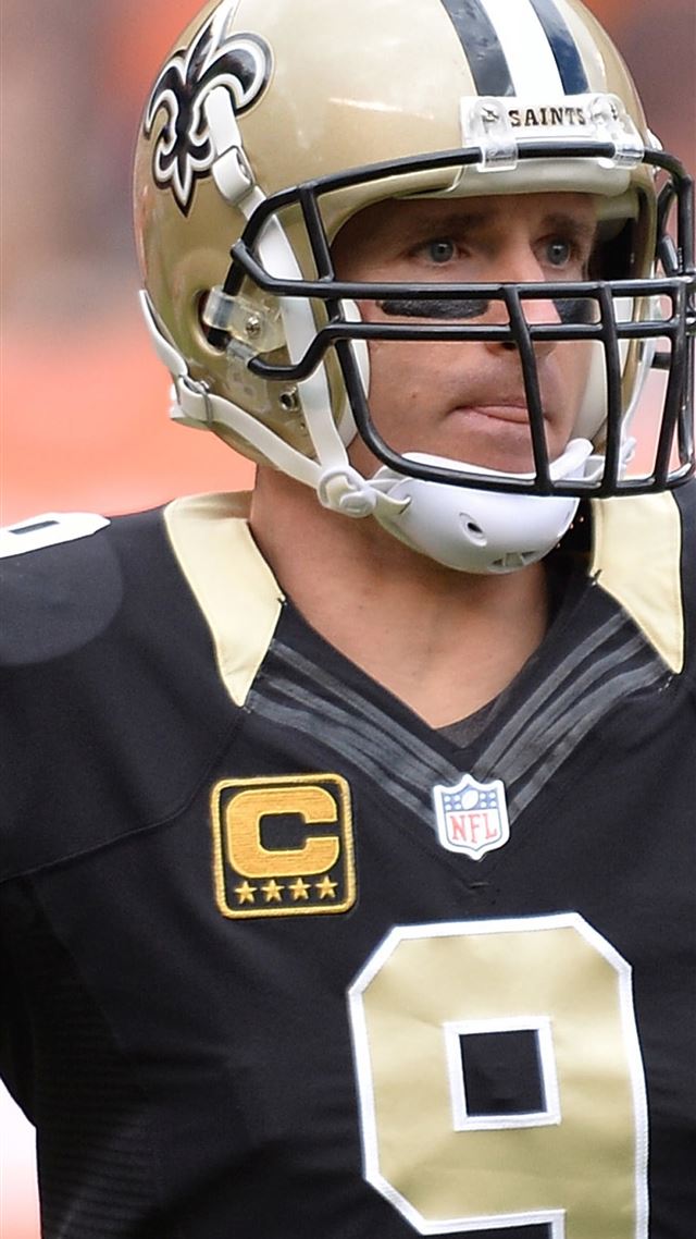 1080x1920 drew brees football new orleans saints Sony Xperia... - united states iPhone 8 Wallpaper