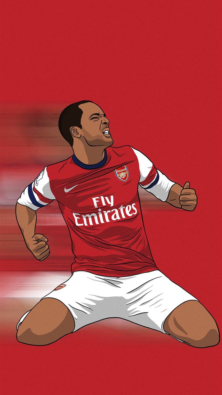 Arsenal Cartoon Hd Football iPhone 8 Wallpapers Free Download