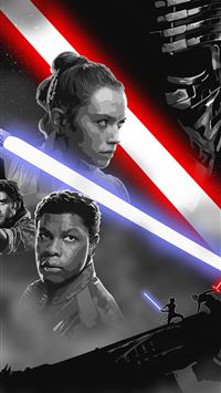 star wars rise of skywalker art wallpaper