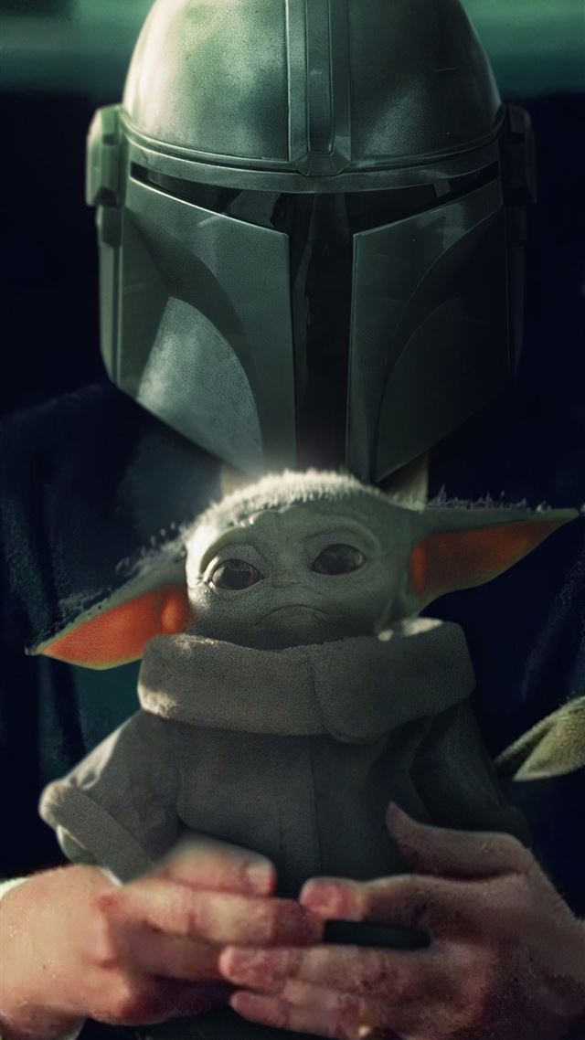 1080x1920 the mandalorian yoda 4k -  iPhone 8 Wallpaper