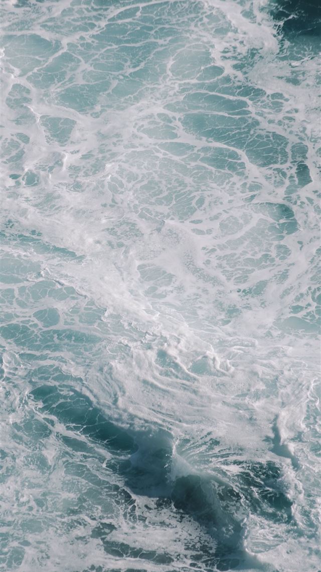 1080x1920 white and blue water waves - water iPhone 8 Wallpaper