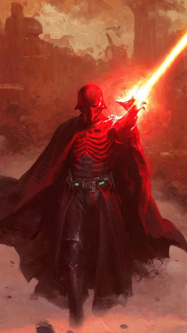 1080x1920 darth vader coming - artwork iPhone 8 Wallpaper