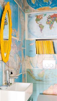 A Quirky Colorful Contemporary Cape Town Home wallpaper