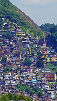 brazil rio de janeiro houses Samsung Galaxy Note 9... wallpaper