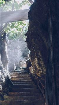 hidden light bali and stair hd 4k and background wallpaper