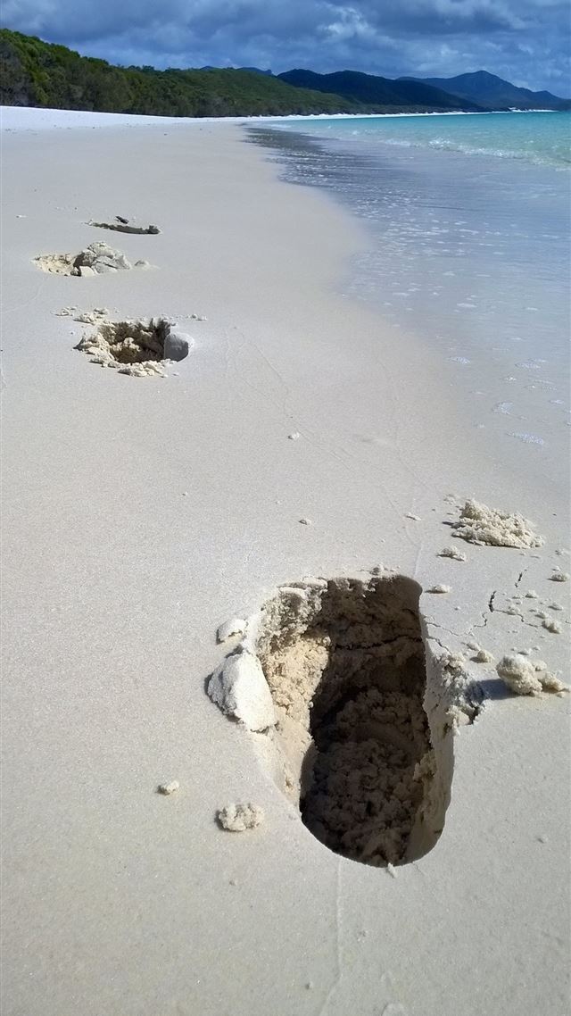 1080x1920 Whitehaven Beach - australia iPhone 8 Wallpaper
