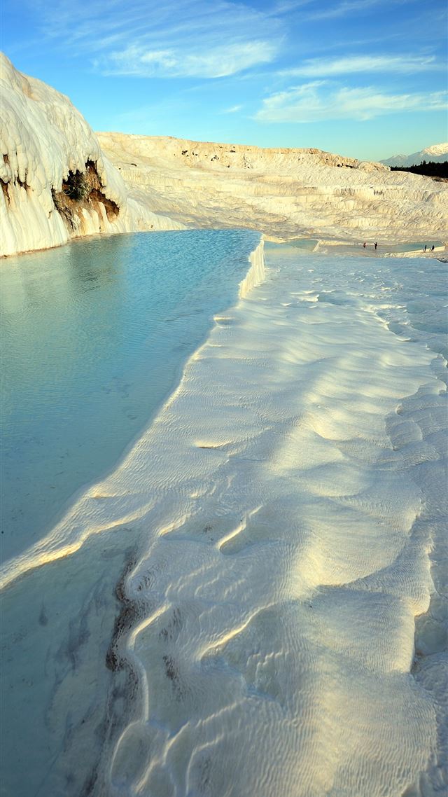 1080x1920 Pamukkale Thermal Pools - 100 most beautiful places to visit iPhone 8 Wallpaper