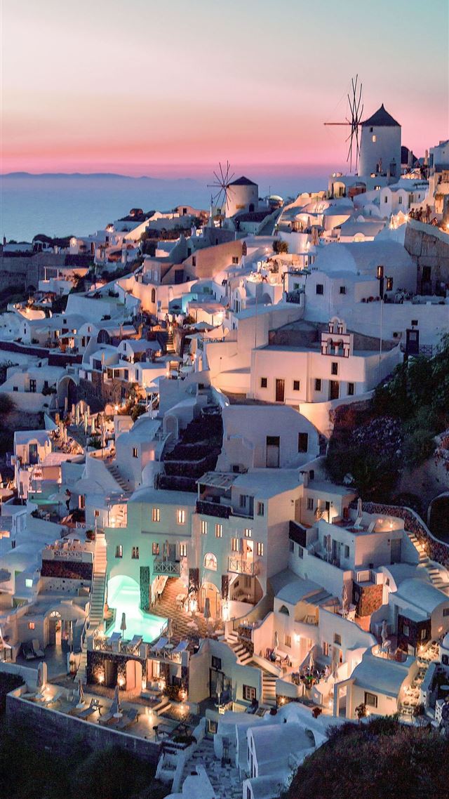 1080x1920 Santorini Top Free Santorini iPhone - 100 most beautiful places to visit iPhone 8 Wallpaper