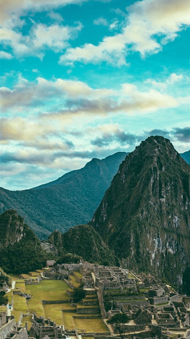 1080x1920 machu picchu cloud mountain and grass hd and backg... - machu picchu iPhone 8 Wallpaper