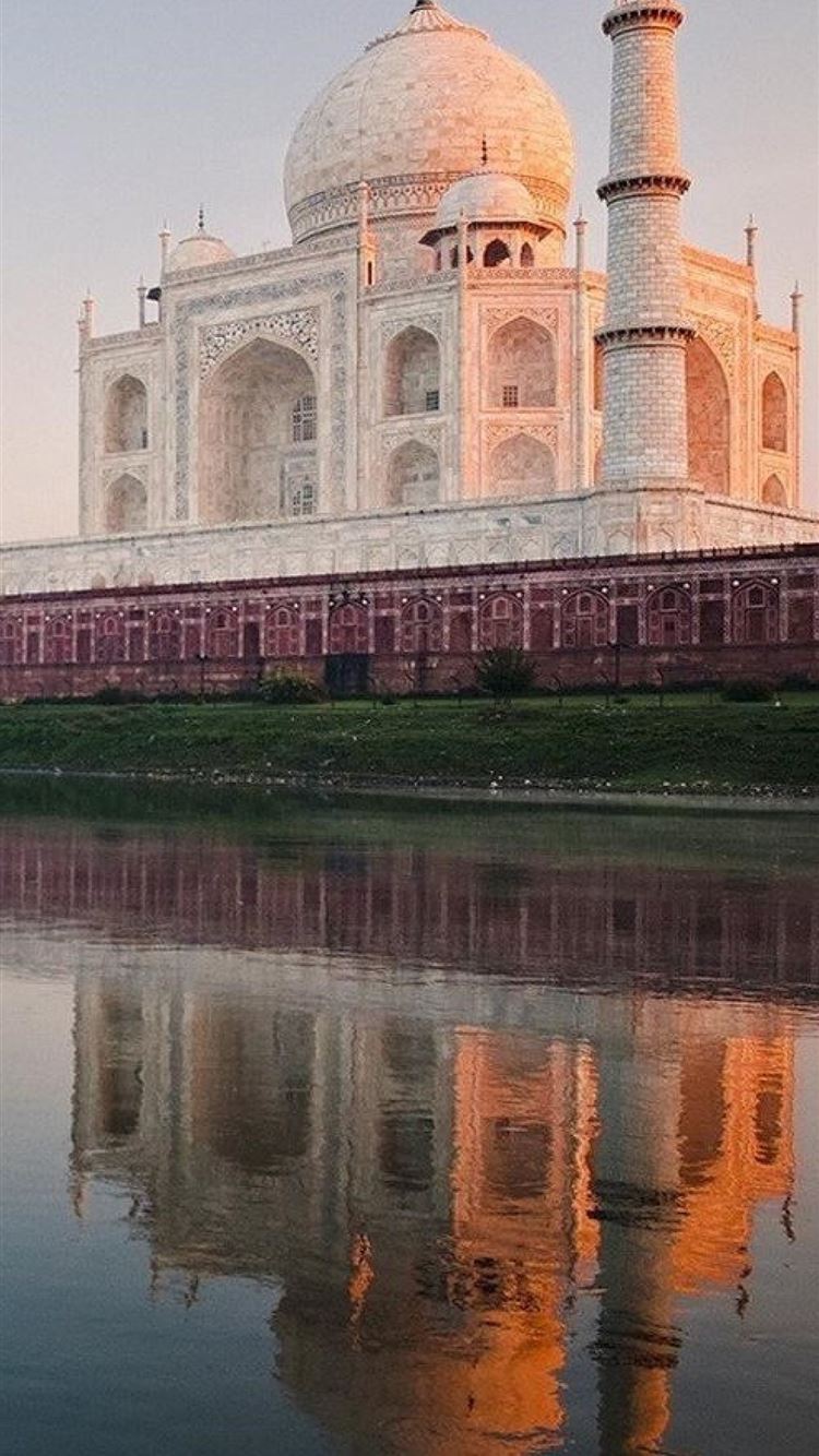 Taj Mahal River Sony Xperia X XZ Z5 Premium HD 4k iPhone 8 Wallpapers Free  Download