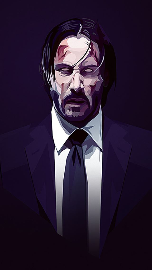 1080x1920 john wick new artwork -  iPhone 8 Wallpaper