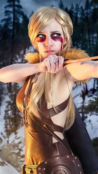 the elder scrolls v skyrim cosplay wallpaper
