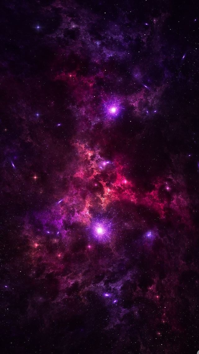 Purple Stars iPhone se Wallpapers Free Download